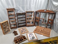 Wooden Shelves & Displays