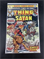 Marvel comics The Thing, and the Son of Satan