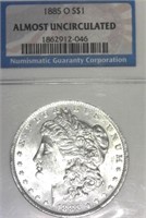 1885-O NGC Morgan Silver Dollar
