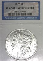 1879 NGC Morgan Silver Dollar