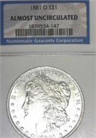 1881-O NGC Morgan Silver Dollar