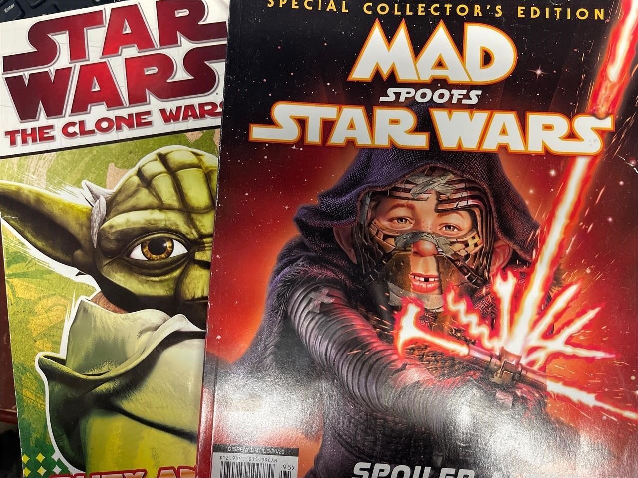 STAR WARS MAD MAG SPOOFS & CLONE BOOK