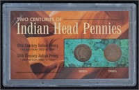 Indian Head Penny Two Centuries Set