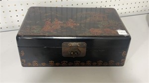 Castilian Imports Oriental Lacquered Box