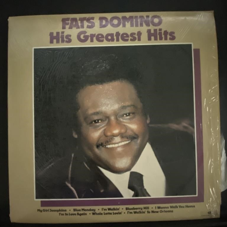 FATS DOMINO VINTAGE RECORD ALBUM