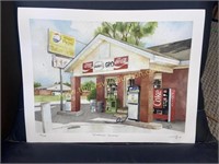 Fulton Dulaney’s Grocery print local artist