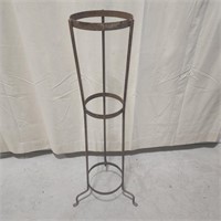 Vintage rustic plant stand