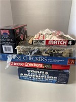 Trivia Adventure, Chinese Checkers, Chess, Card