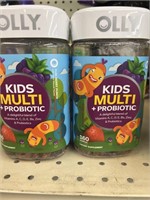Kids multi probiotic 2-160 gummies