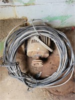 Large Electric Motor & Service Cable