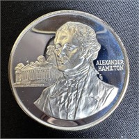 1987 Silver US Constitution -Alexander Hamilton