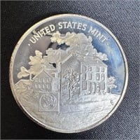 1987 Silver US Constitution Bicen. US Mint