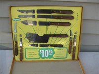 Vintage Forgecraft Knife Display Set
