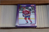 Hundreds of Hockey Trading Cards