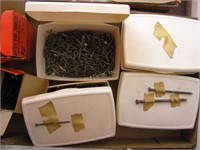 Assortment Nails & Screws In Containers