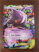 GENGAR EX POKEMON TRADING CARD HOLO