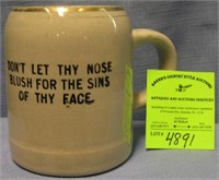 Vintage shaving mug