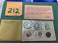 1962 PC Proof Coin Set