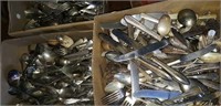 Silver plate flat wear, 100s of pieces