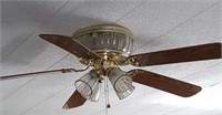 Ceiling light and fan,  3 way light & fan