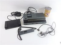Machine à dicter/transcrire compact cassette Sanyo