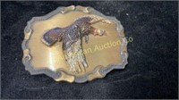 Vintage Raintree "Flying Pheasant" belt buckle
