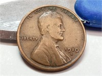 OF) Better date 1910 S wheat penny