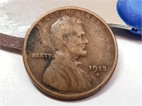 OF) Better date 1913 S wheat penny