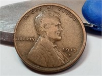 OF) Better date 1915 S wheat penny