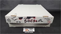 Box of 1984-86 Baseball Cards
