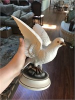 2 white Doves by Andrea that are about 8.5" tall