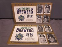 Milwaukee Brewers 25 Year Card Series Books