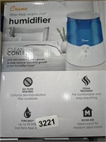 CRANE WARM MIST HUMIDIFIER RETAIL $50