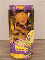 Geoffrey Musical Marionette Giraffe Toy in Box