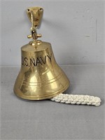 Metal Navy Wall Mounted Bell