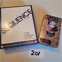 Bunco and Sequence Game Lot