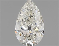 Hrd Certified Pear Cut 1.01ct Si2 Diamond