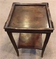 Wood Lamp Table / Plant Stand