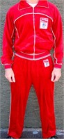 Levis 1984 L.A. Olympics Coca Cola Red Track Suit