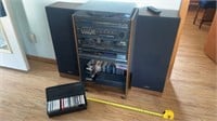 Quasar Stereo Set w CD’s and Cassettes