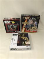 Set Of 3 Star Wars Puzzles