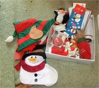 Elf hat, snowman stocking, STL. Cardinal