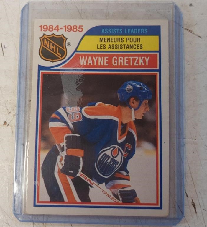 1985-86 Wayne Gretzky Card