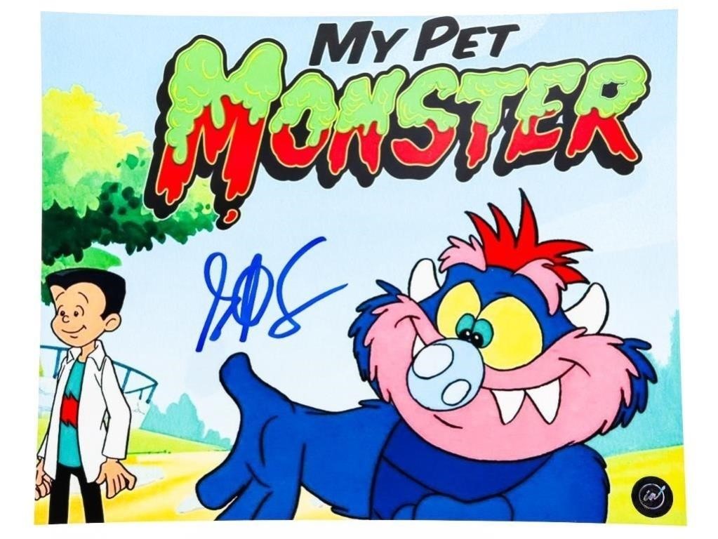 "My Pet Monster" 8 x 10 Photo Autographed "Stua