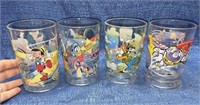 (4) McDonald's Disney World glasses