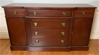 Vintage Metz Made Traditional Sideboard Buffet