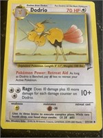 VINTAGE POKEMON DODRIO 37/130 CARD / SHIPS