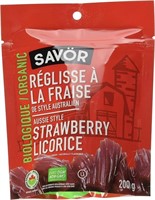 Sealed-Savor Organic Strawberry Licorice