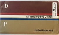 1984 UNC Mint Set
