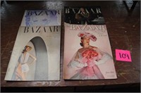 Harper’s Bazaar Magazines 1944 1939 1940 1950